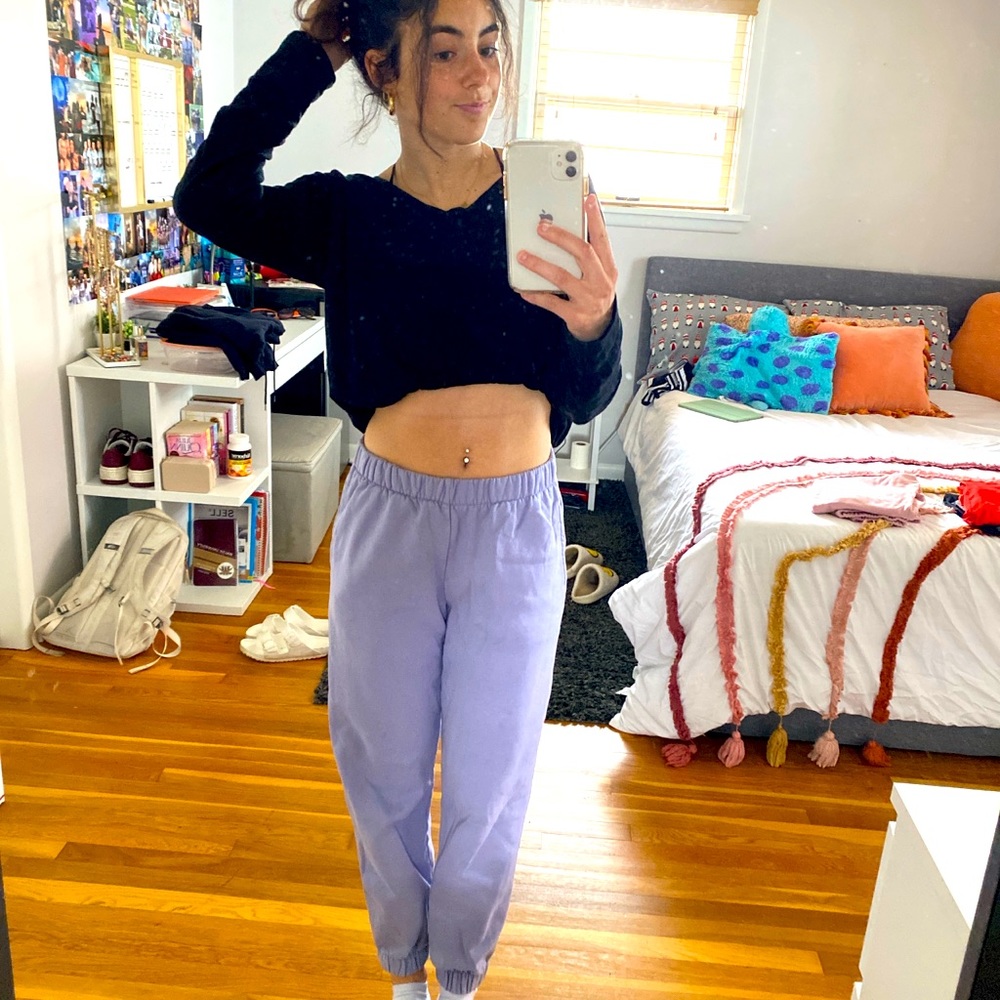 Lavender brandy Melville joggers